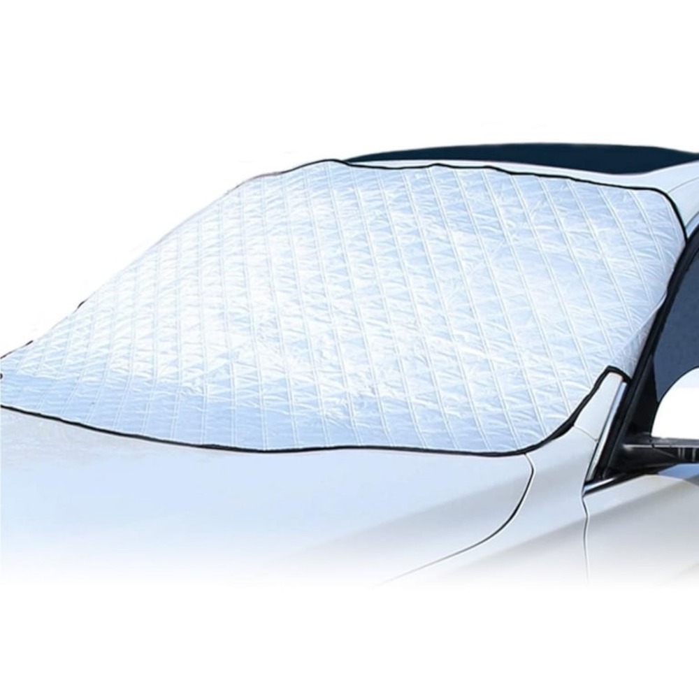 Windshield‎ Snow Cover Sunshade Silver Quilted Universal Car Truck SUV